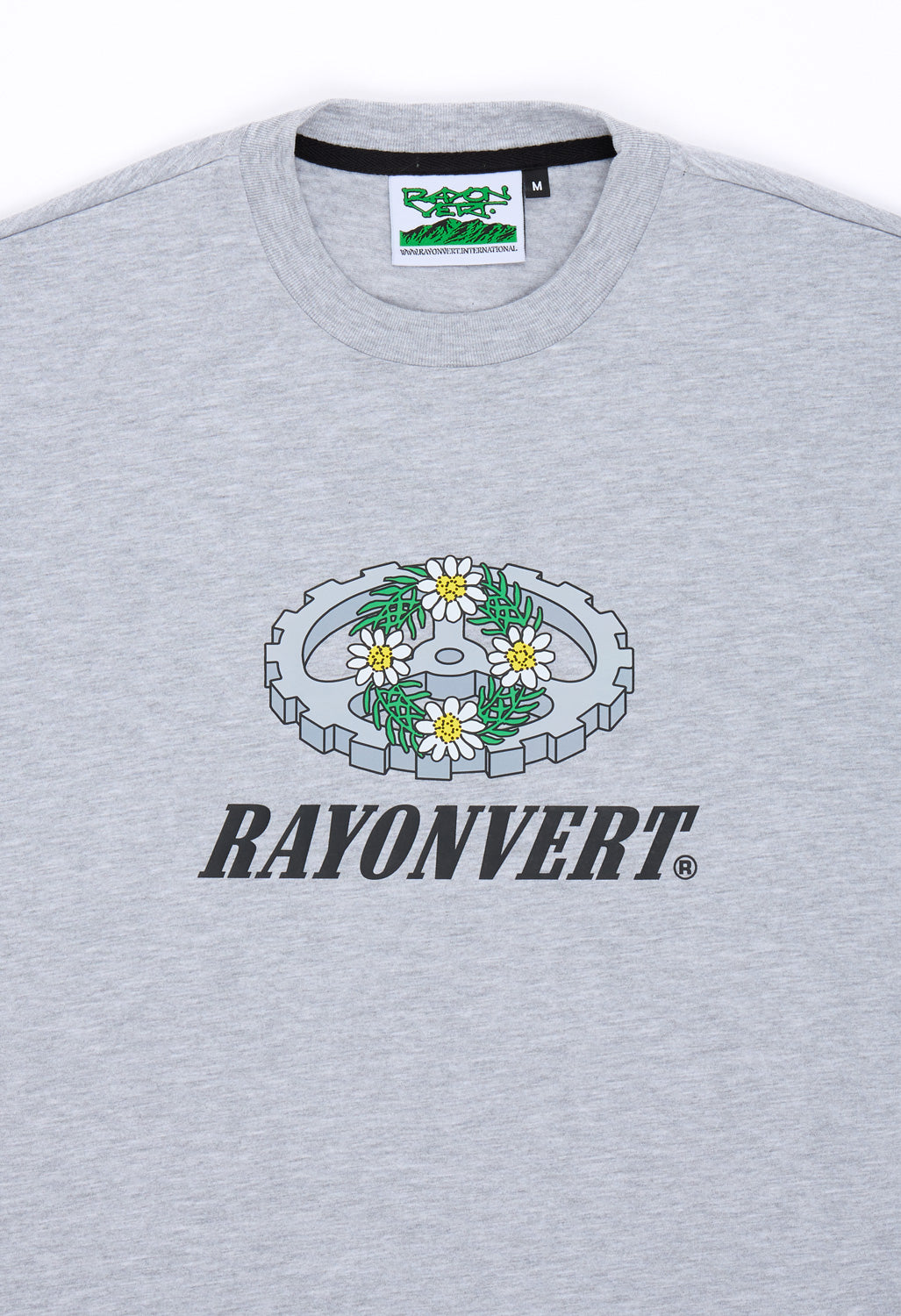 Rayon Vert Men's Steelworks T-Shirt - Light Grey