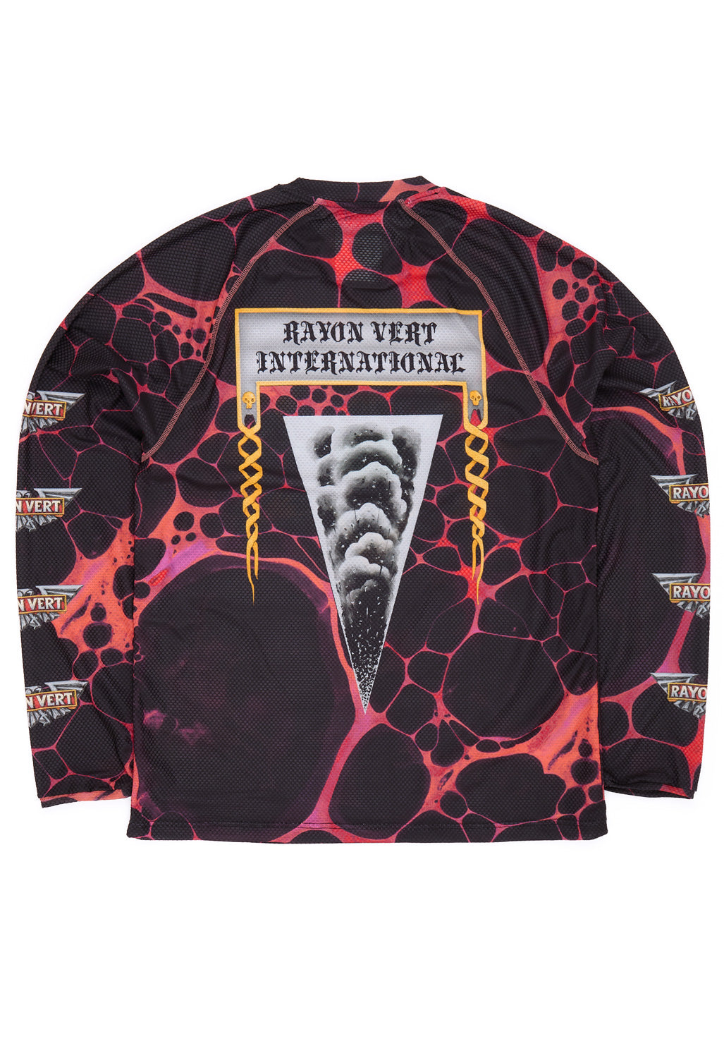 Rayon Vert Men's Molten Xformance LS Shirt - Magma Violet