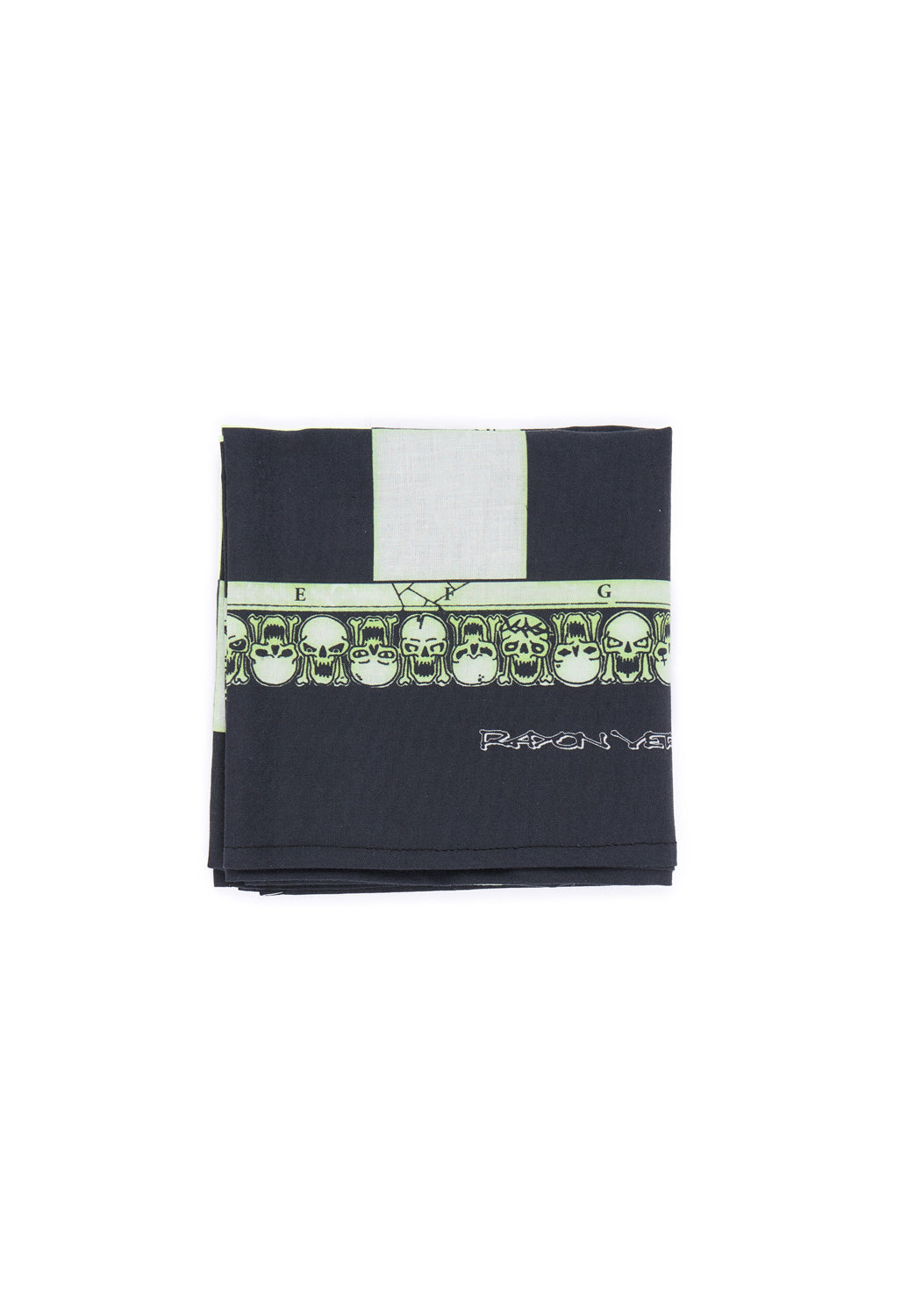 Rayon Vert Blitz Bandana - Golgotha Black