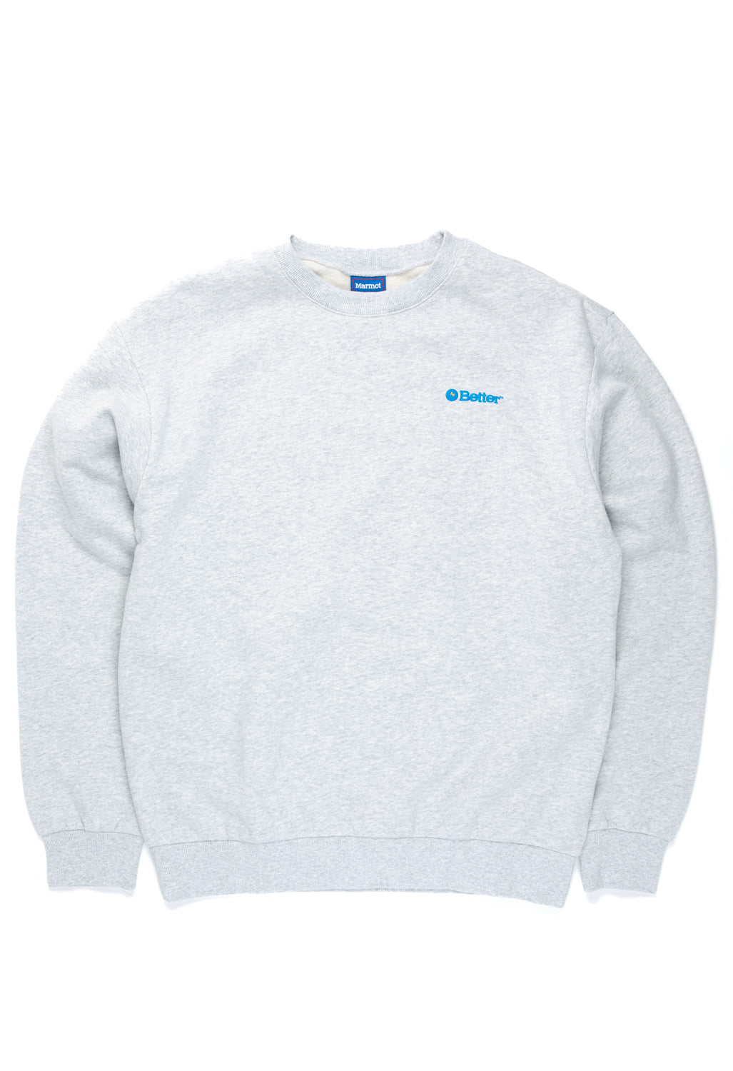 Marmot Better Innovative Tech Crew Sweat - Light Grey Heather