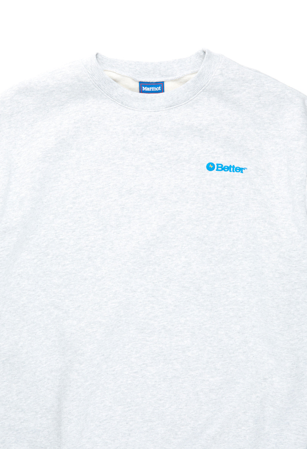 Marmot Better Innovative Tech Crew Sweat - Light Grey Heather