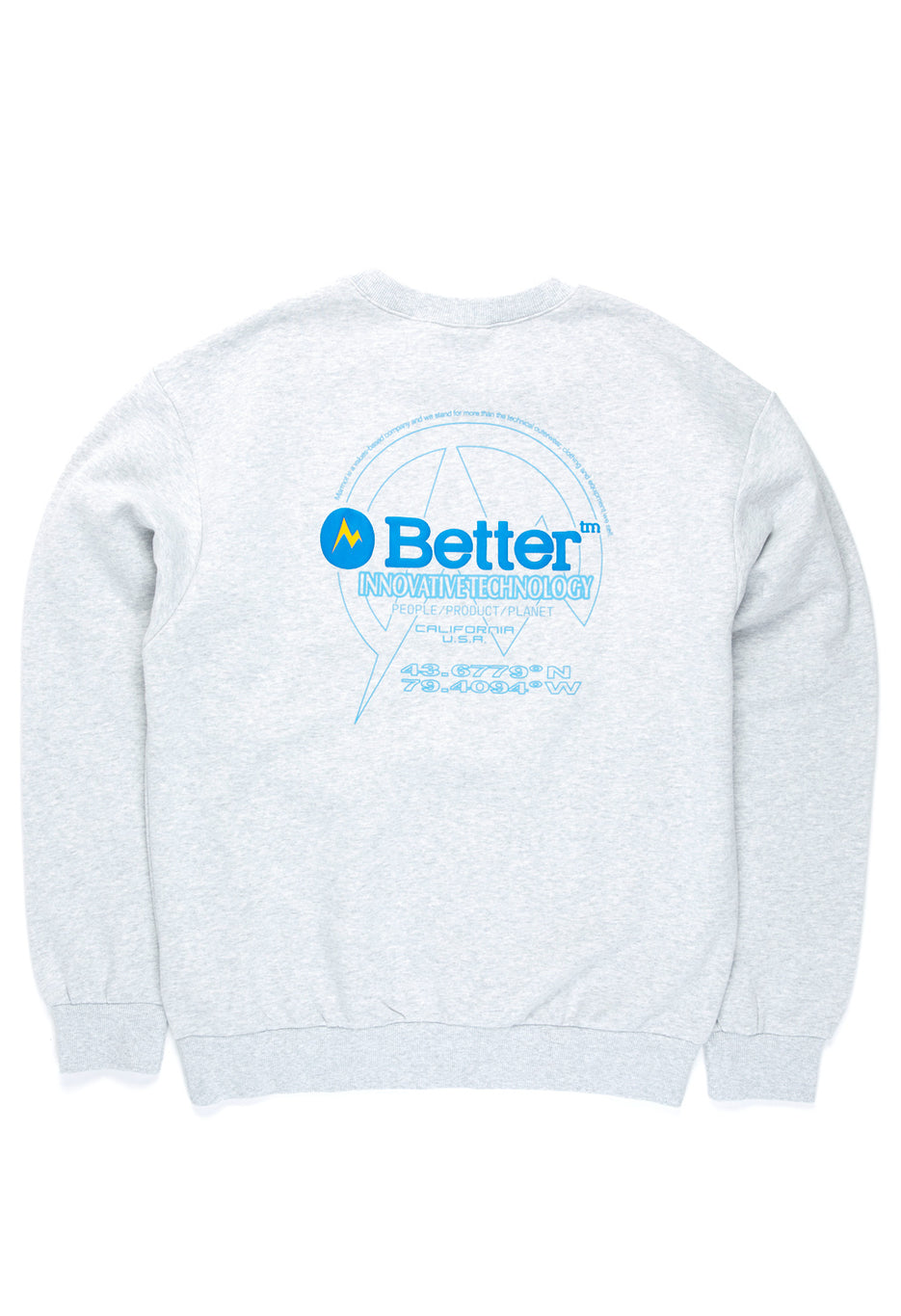 Marmot Better Innovative Tech Crew Sweat - Light Grey Heather