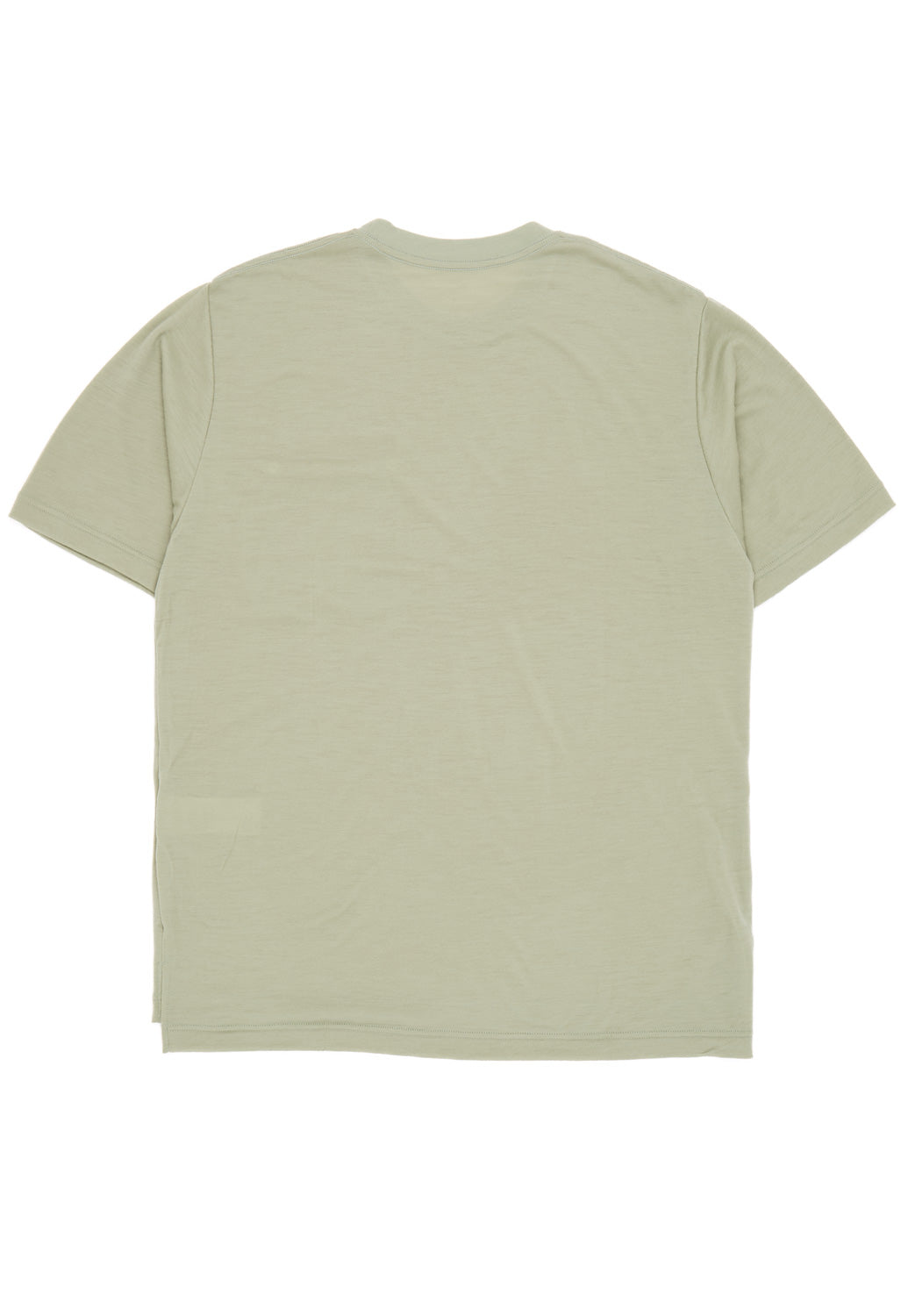 Yamatomichi 100% Light Merino Pocket T-Shirt - Seagrass
