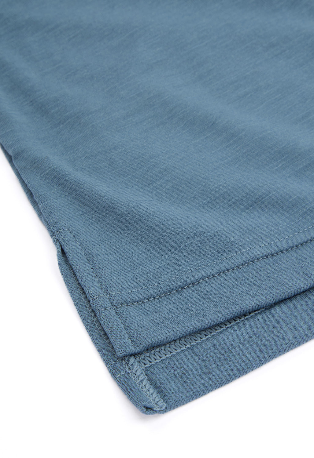 Yamatomichi 100% Light Merino Pocket T-Shirt - Blue Grey