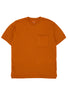 Yamatomichi 100% Light Merino Pocket T-Shirt - Orange