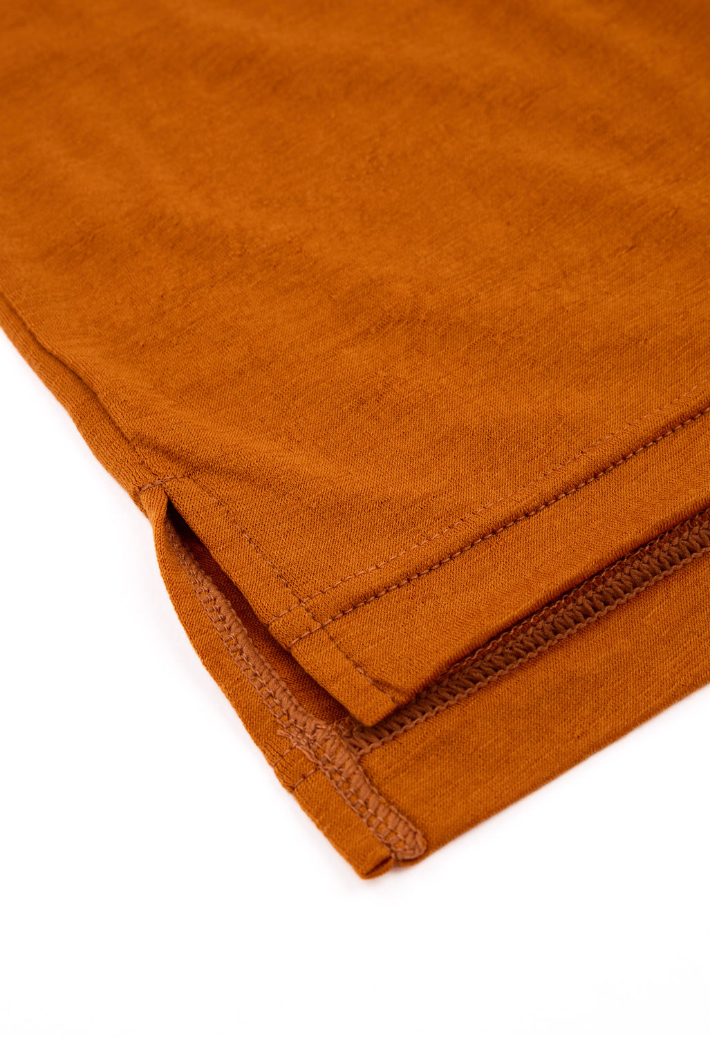 Yamatomichi 100% Light Merino Pocket T-Shirt - Orange