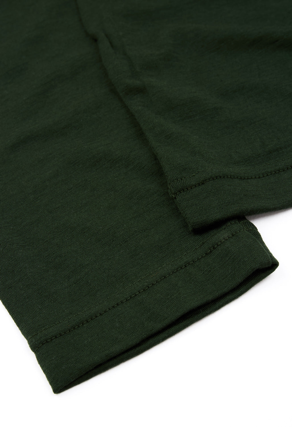 Yamatomichi Light Merino Long Sleeve T-Shirt - Dark Green