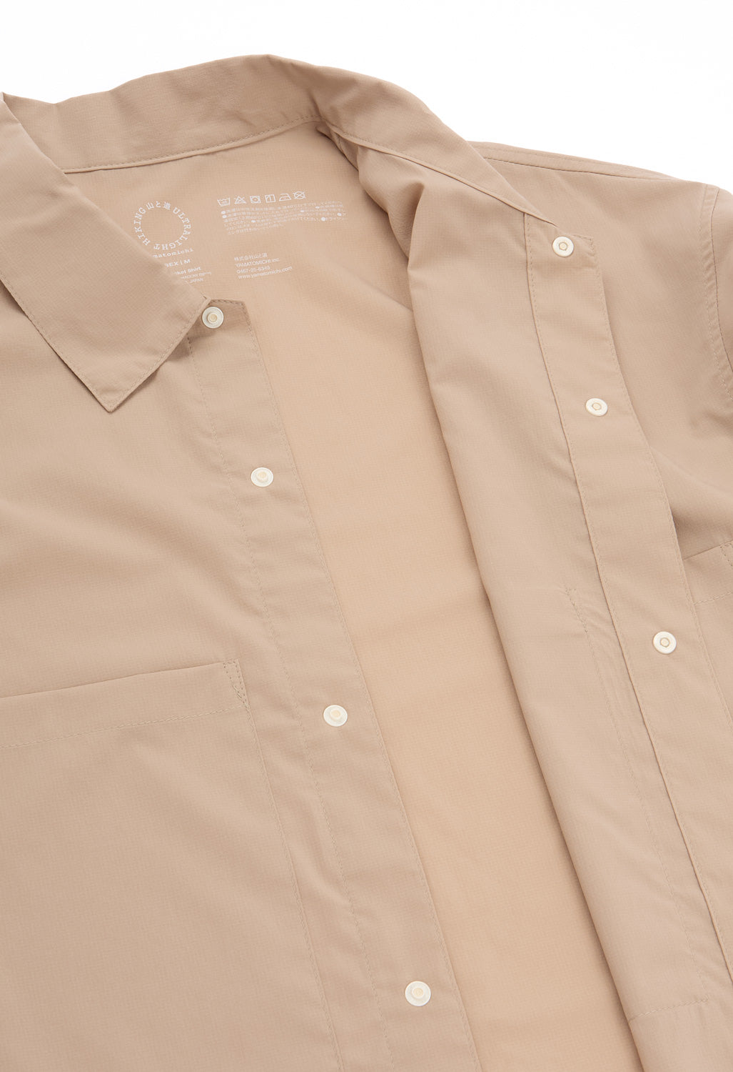 Yamatomichi UL Big Pocket Shirt - Sand