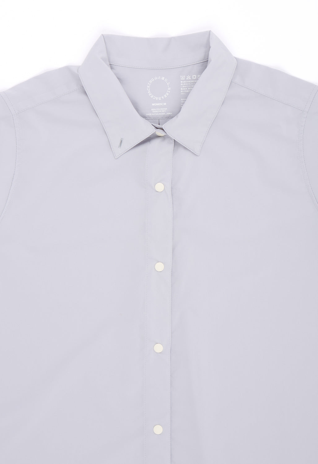 Yamatomichi Women's UL Short Sleeve Shirt - Glacier White