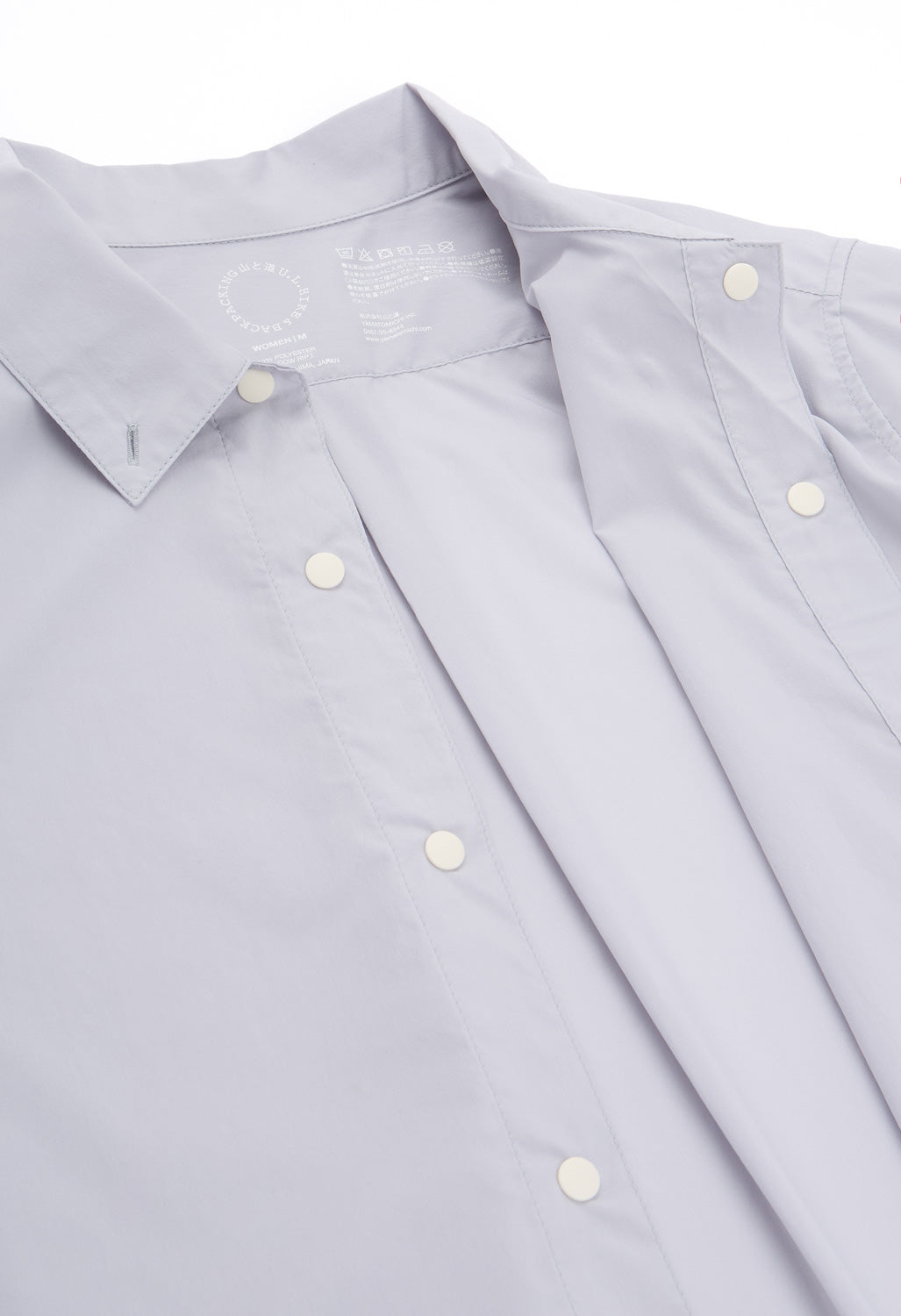 Yamatomichi Women's UL Short Sleeve Shirt - Glacier White