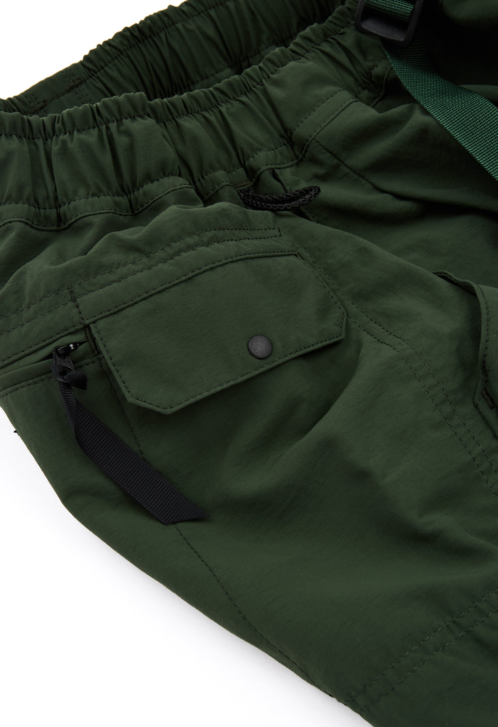 Yamatomichi 5-Pocket Wide Pants - Kombu Green