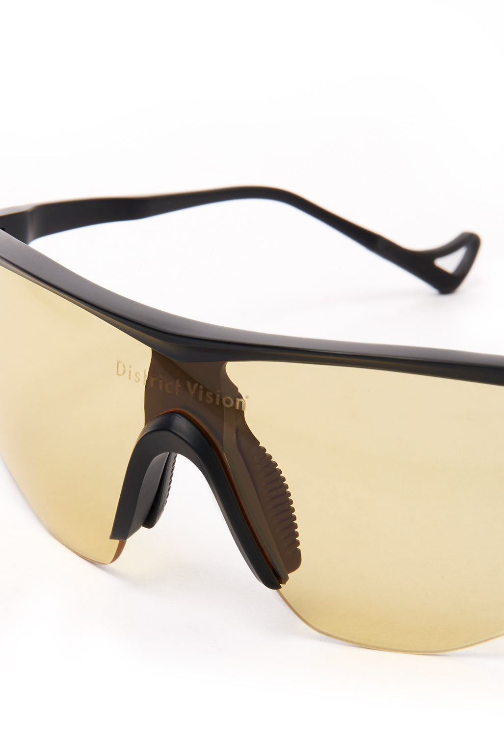 District Vision Junya Racer Sunglasses - Yellow