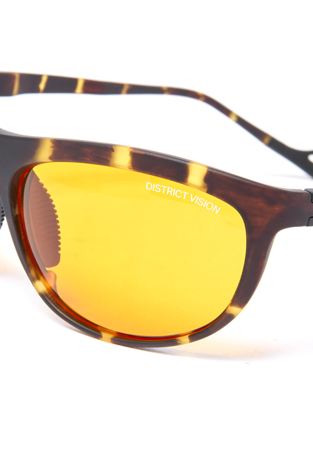District Vision Takeyoshi Altitude Master Sunglasses - Tortoise / D+ Ember Orange