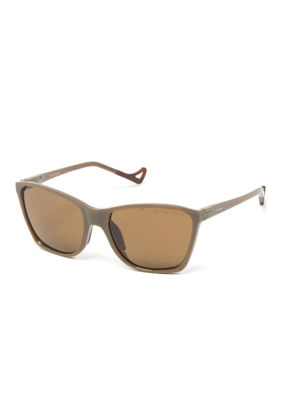 District Vision Keiichi Sunglasses - Maple / D+ Earth Vision