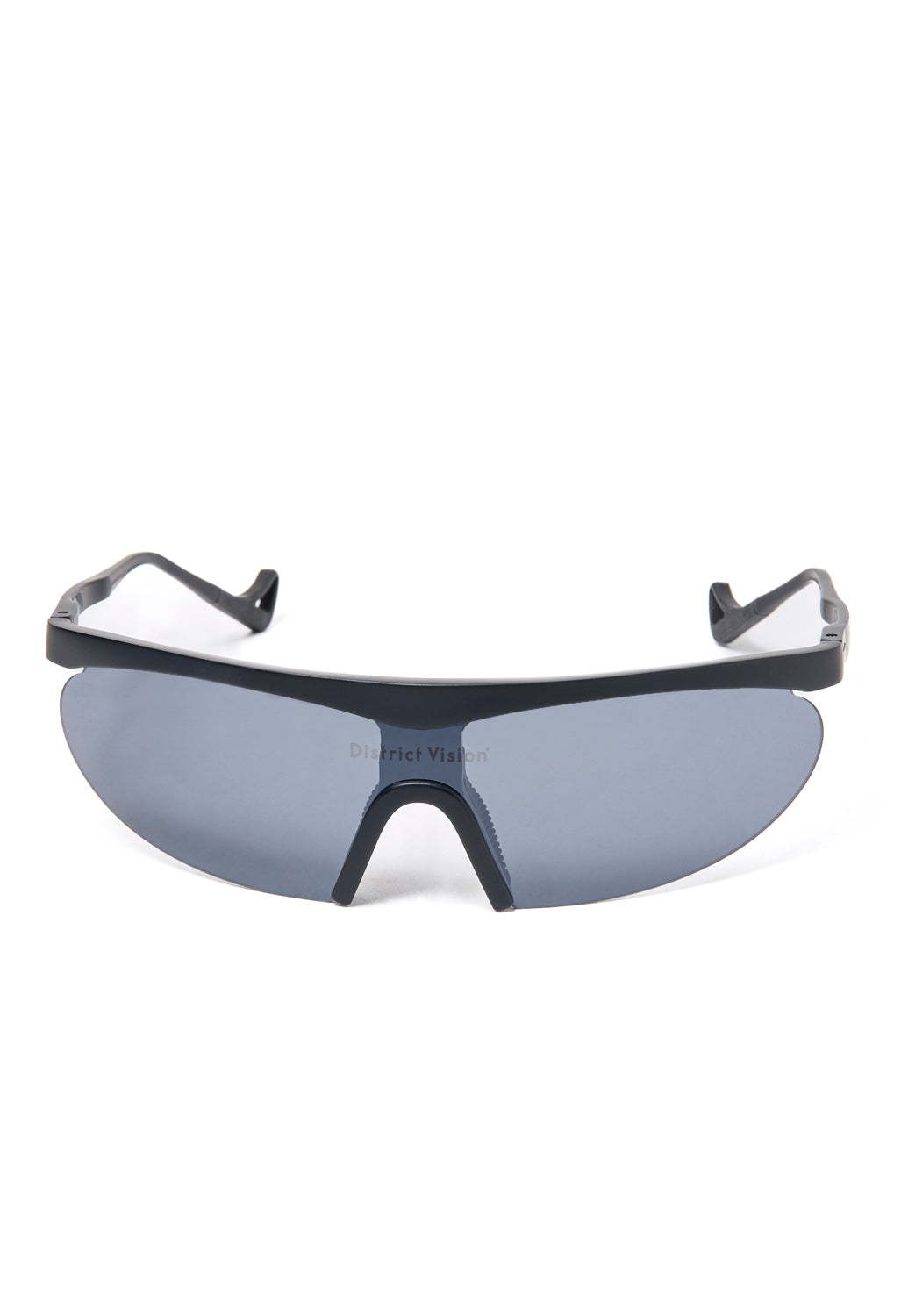 District Vision Koharu Eclipse Sunglasses - Black / D+ Onyx Mirror