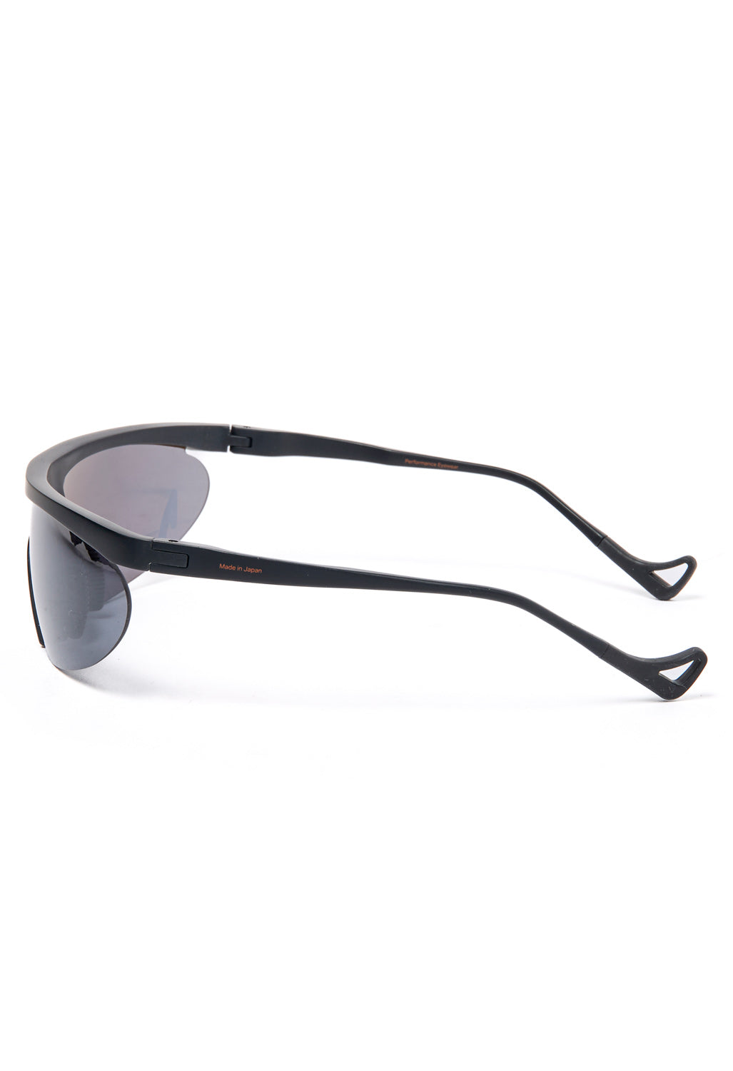 District Vision Koharu Eclipse Sunglasses - Black / D+ Onyx Mirror