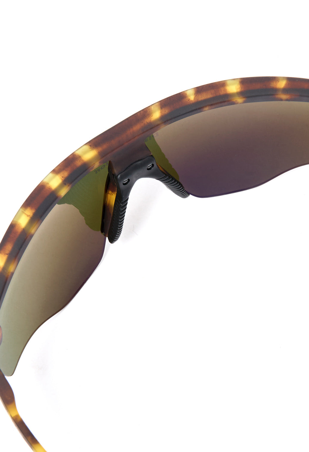 District Vision Junya Racer Sunglasses - Tortoise / D+ Blue Mirror