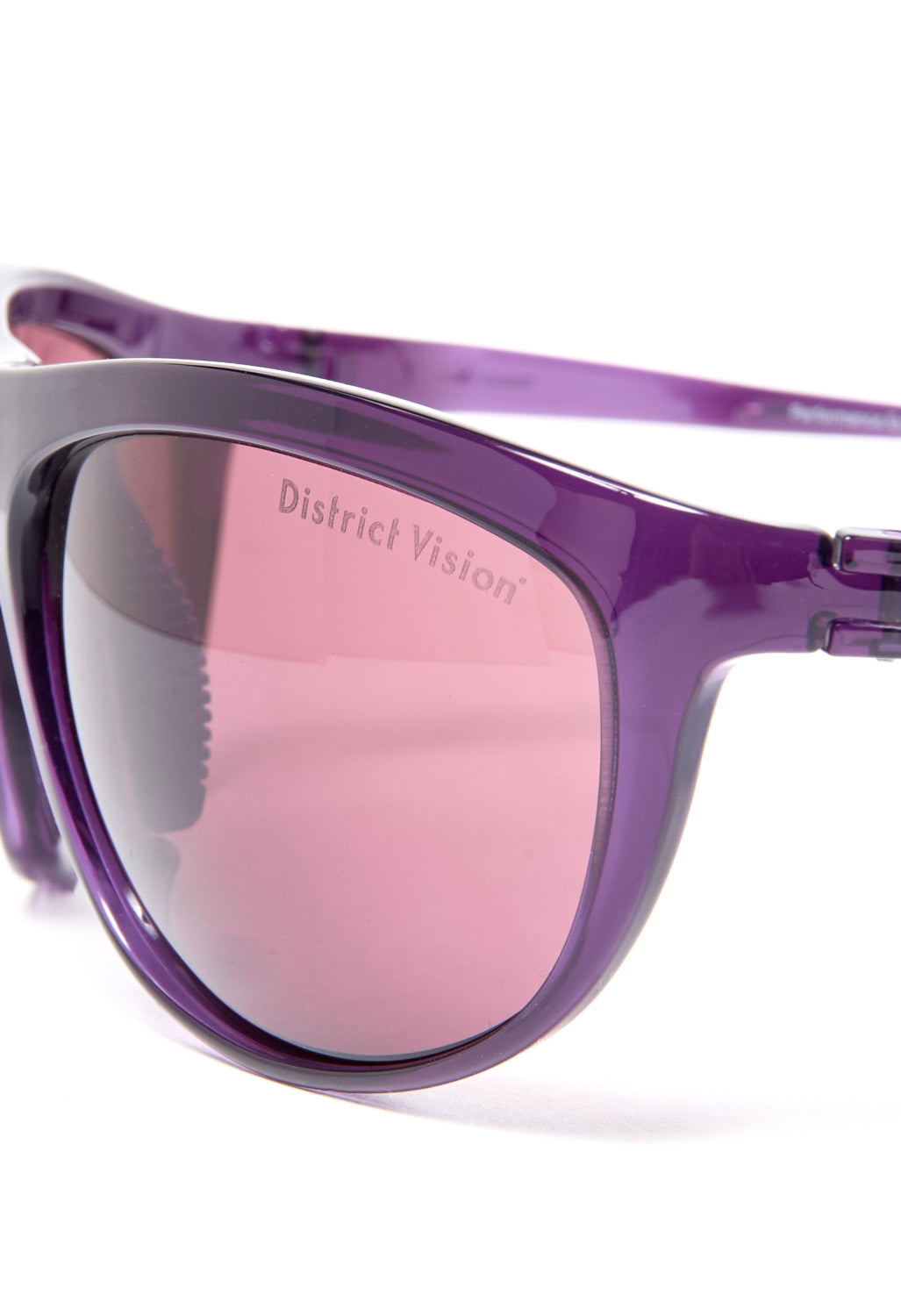 District Vision Takeyoshi Altitude Master Sunglasses - Nightshade / D+ Black Rose