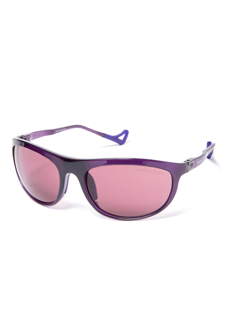 District Vision Takeyoshi Altitude Master Sunglasses - Nightshade / D+ Black Rose
