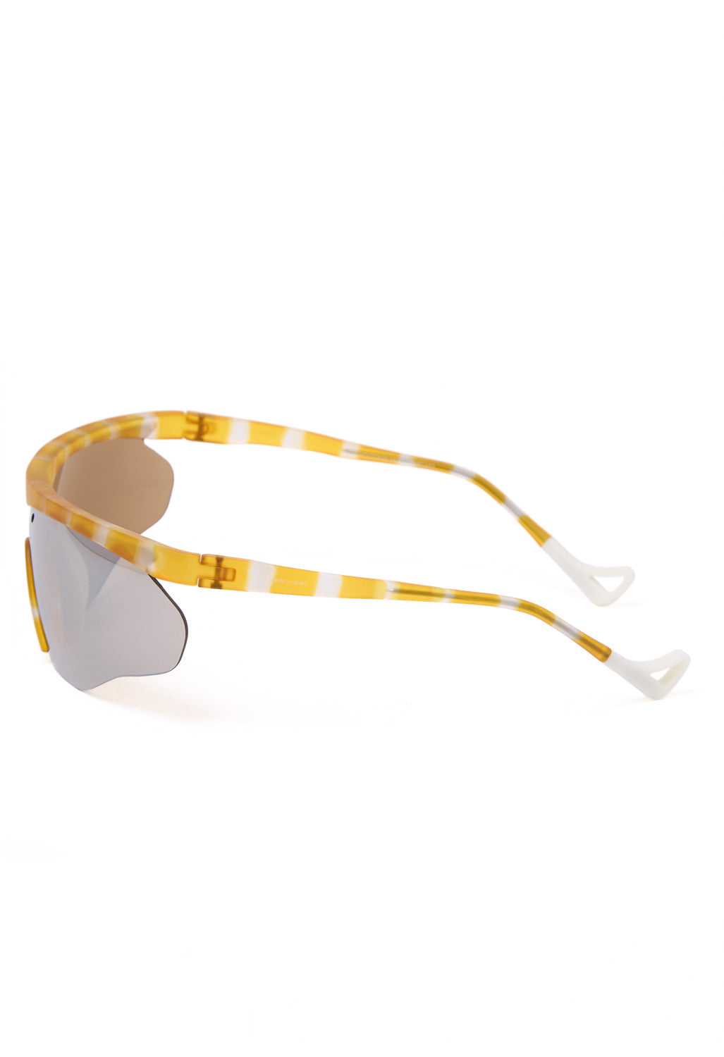 District Vision Ashima Horizon Blade Sunglasses - Alpine Moss / D+ Copper Mirror