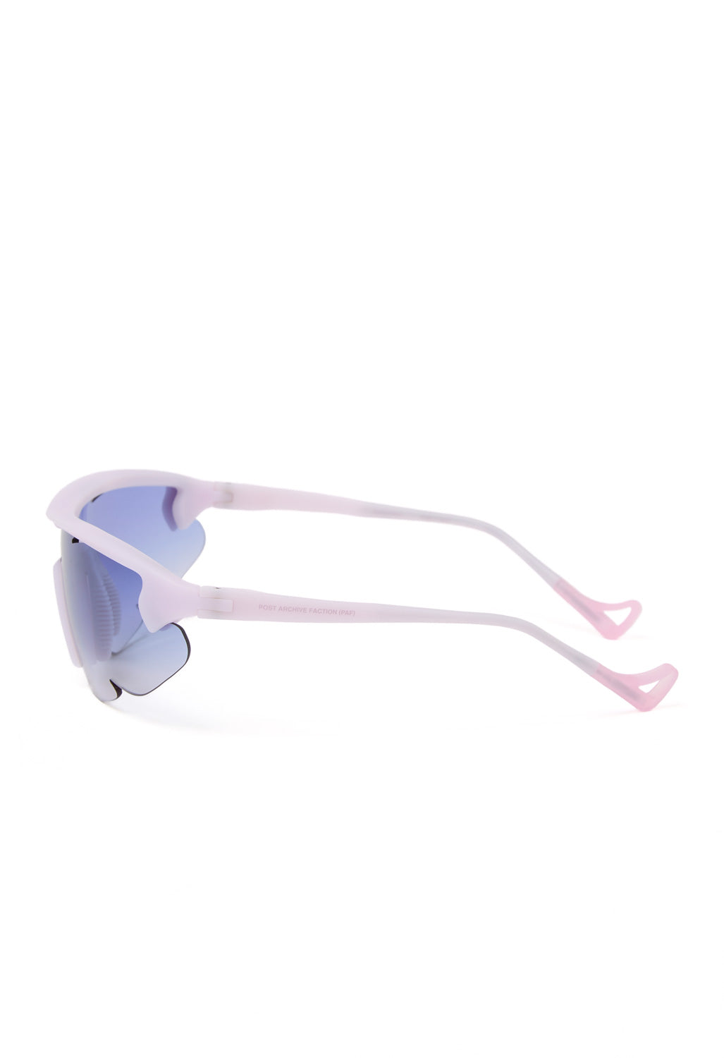 District Vision x Post Archive Faction Junya Racer Sunglasses - Iris / D+ Blue Gradient