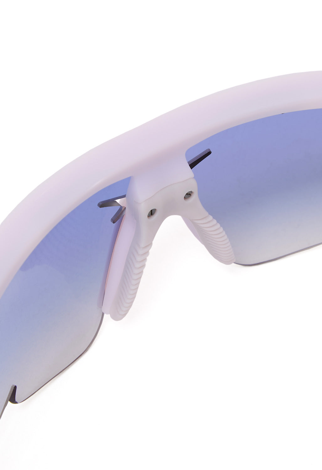 District Vision x Post Archive Faction Junya Racer Sunglasses - Iris / D+ Blue Gradient