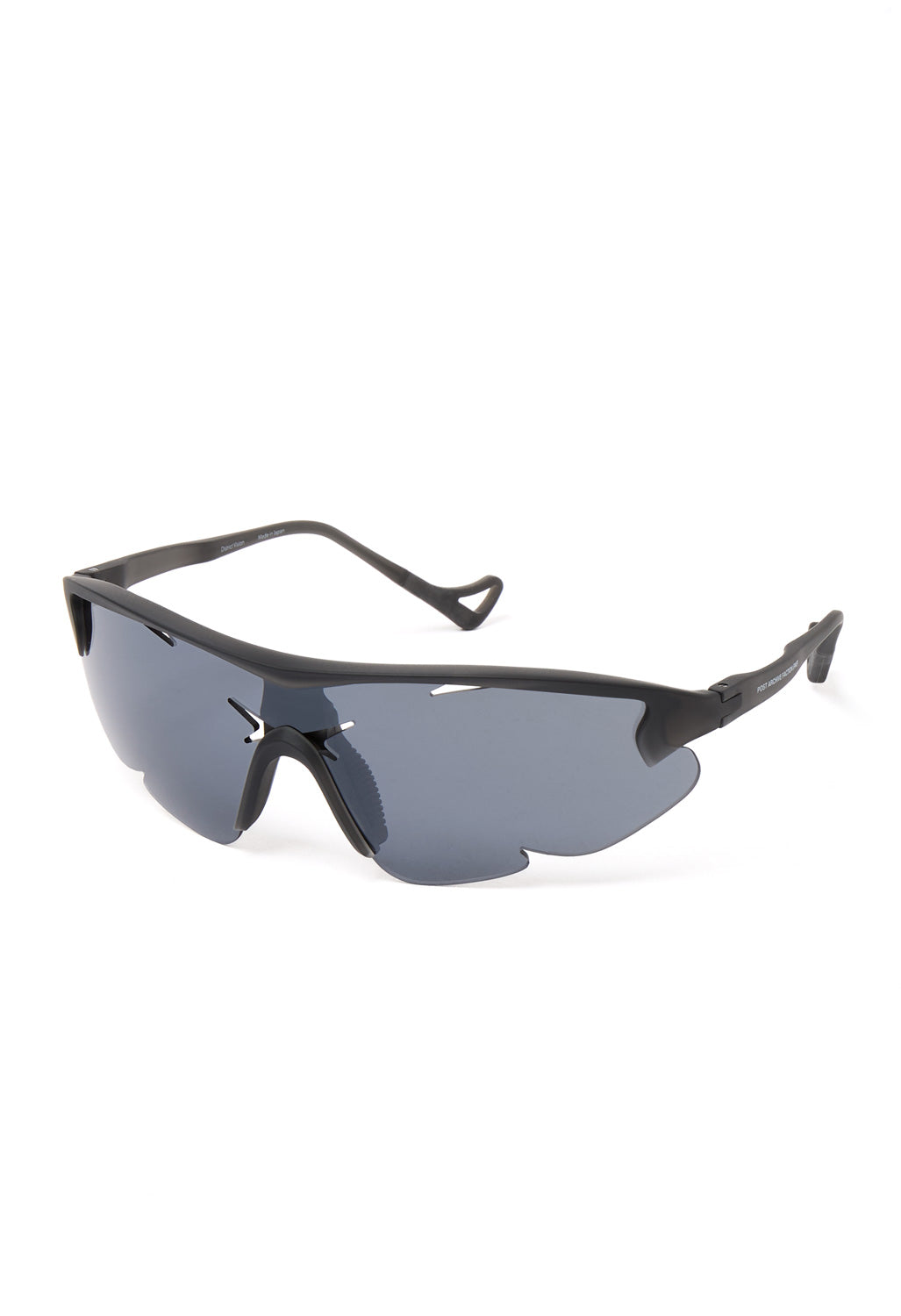 District Vision x Post Archive Faction Junya Racer Sunglasses - Smoke / D+ Onyx Mirror