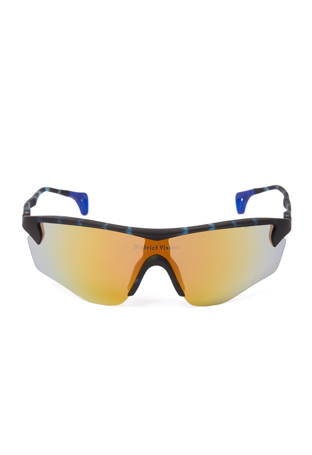 District Vision Junya Racer Sunglasses - Midnight Mosiac / D+ Fire Mirror