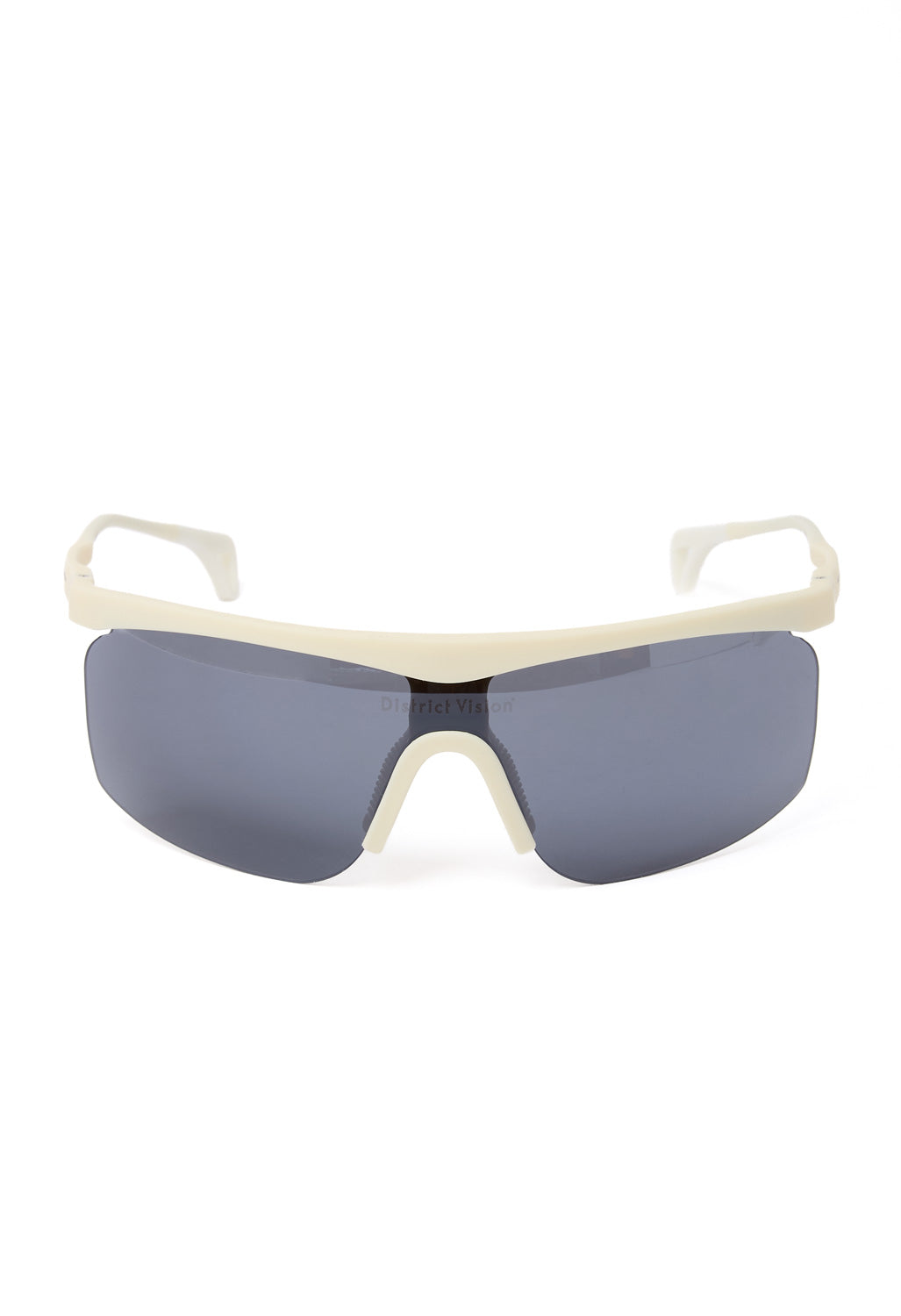 District Vision Konoha Sun Sprinter Sunglasses - Limestone / D+ Onyx Mirror