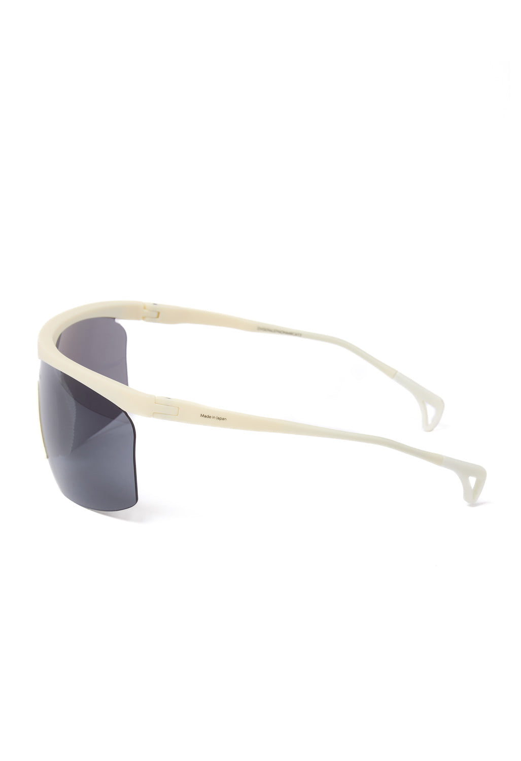 District Vision Konoha Sun Sprinter Sunglasses - Limestone / D+ Onyx Mirror