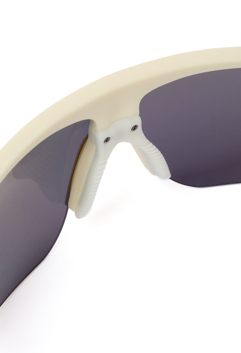 District Vision Konoha Sun Sprinter Sunglasses - Limestone / D+ Onyx Mirror
