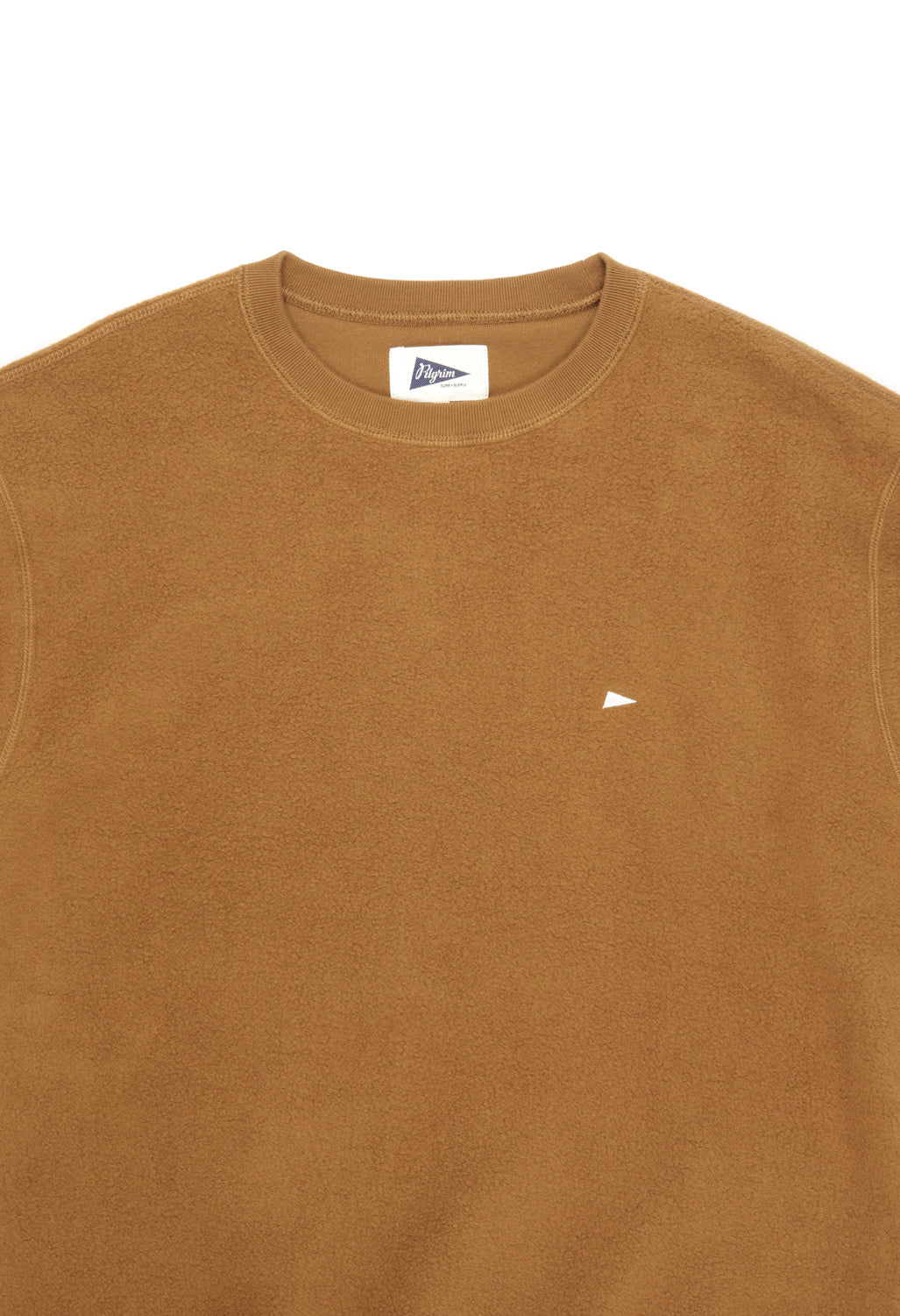 Pilgrim Surf + Supply Men's Kagan Fleece Pennant Crew - Kelp
