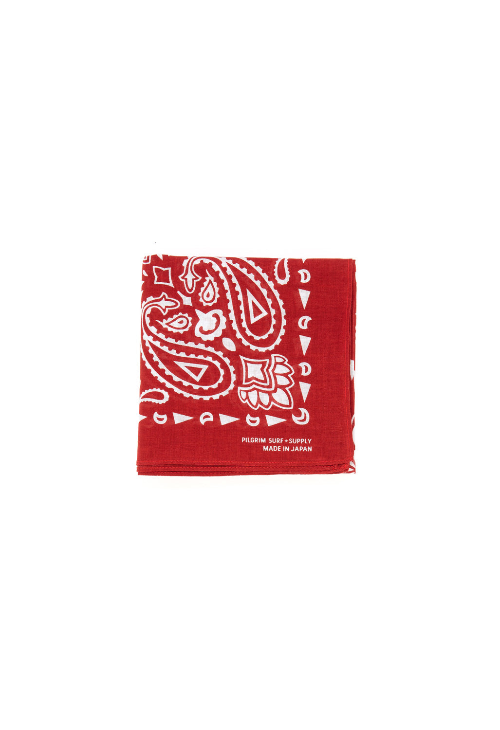 Pilgrim Surf + Supply Paisley Bandana - Wine