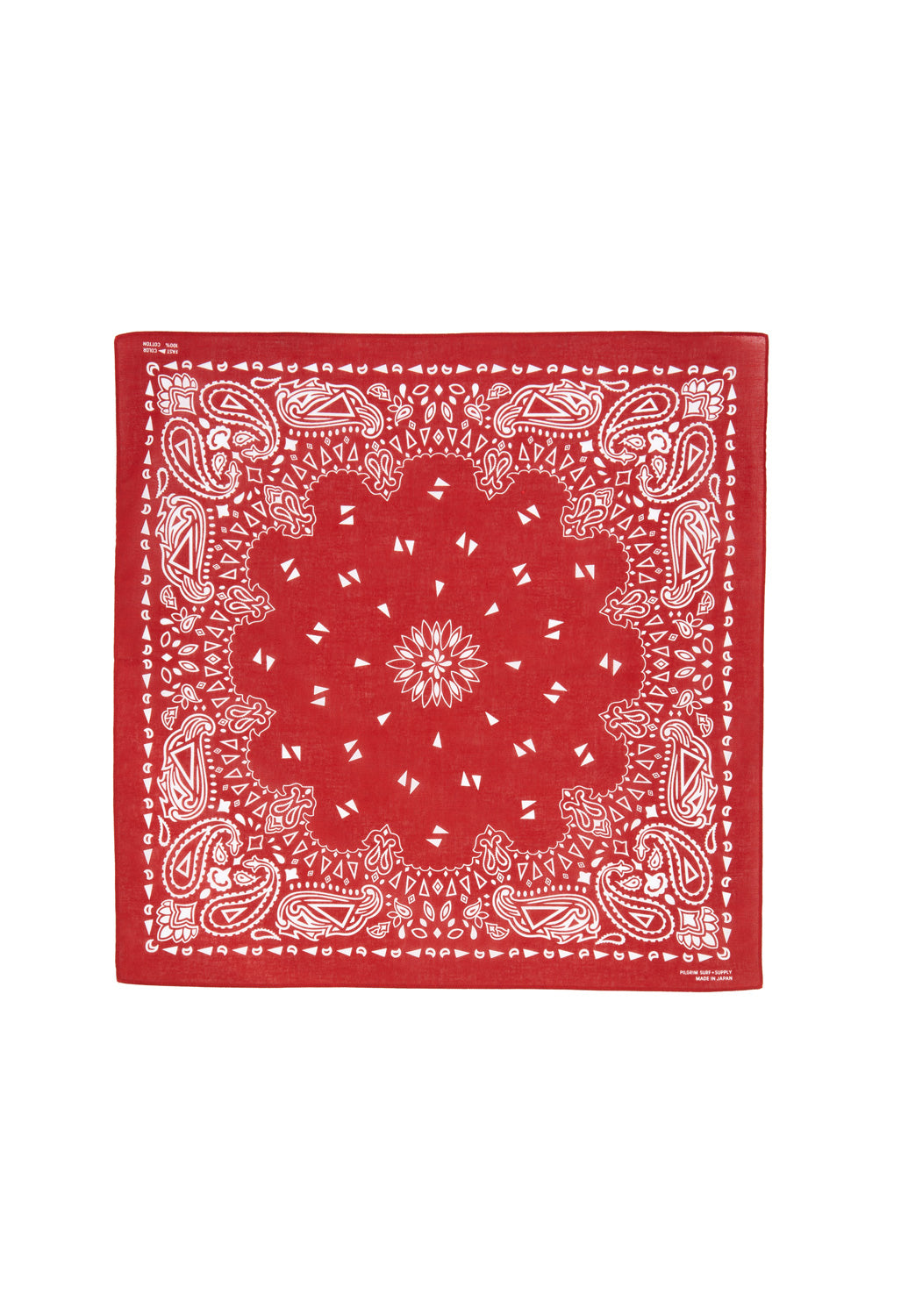 Pilgrim Surf + Supply Paisley Bandana - Wine