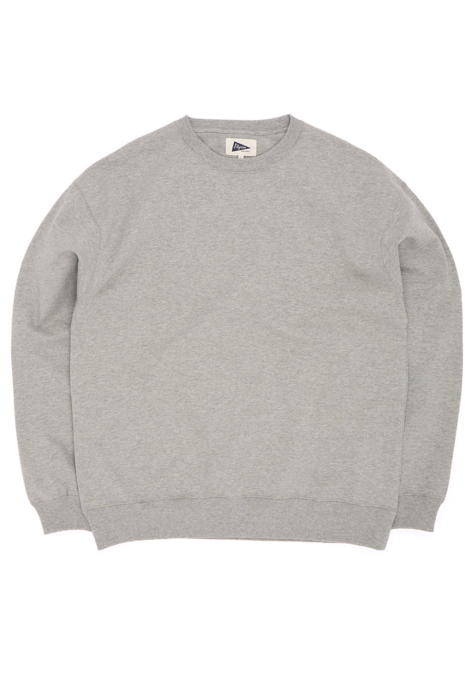 Pilgrim Surf + Supply Men's Jaar Reinforced Crew - Heather Grey