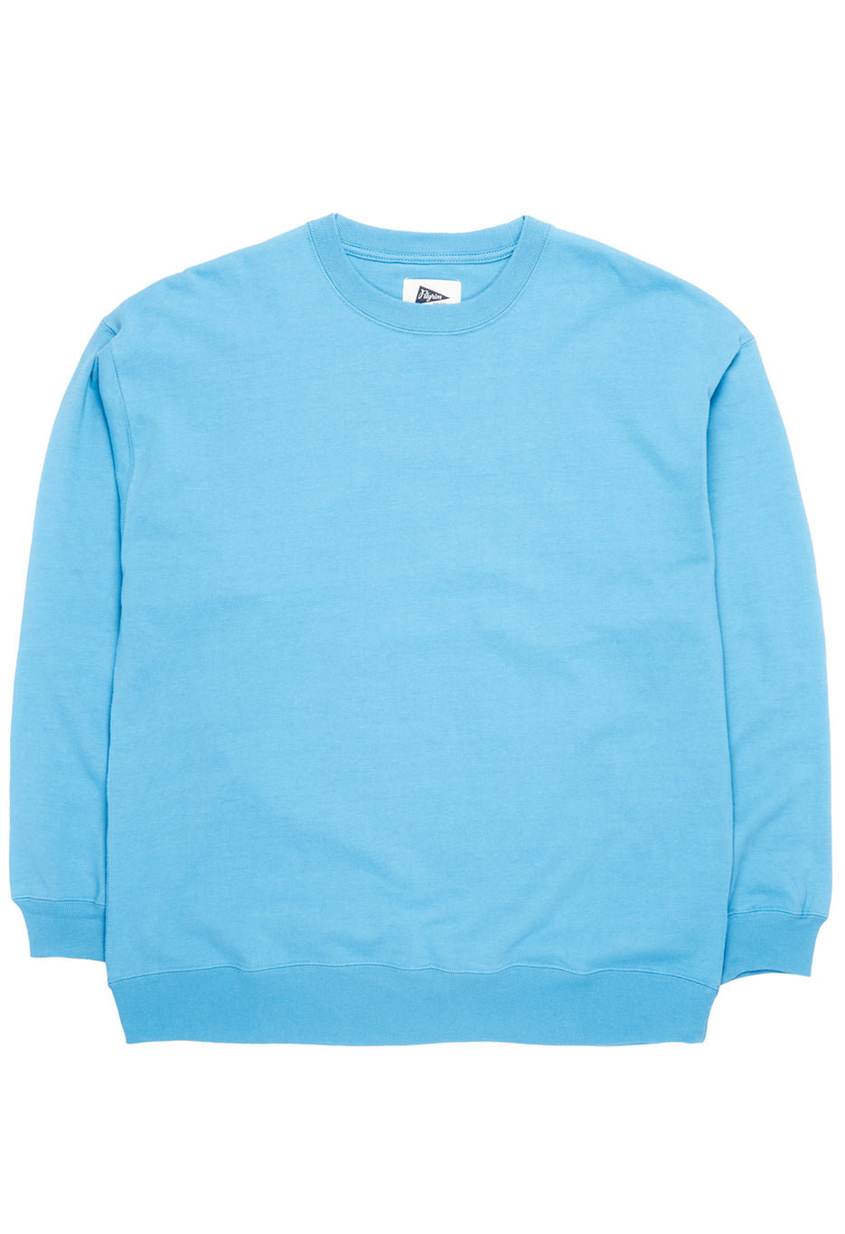 Pilgrim Surf & Supply Men's Jaar Reinforced Crew - Light Blue