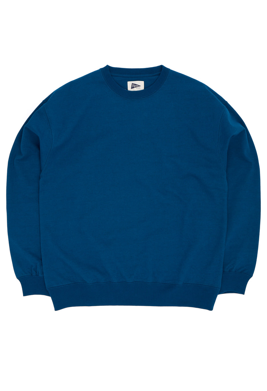 Pilgrim Surf + Supply Men's Jaar Reinforced Crew - Blue