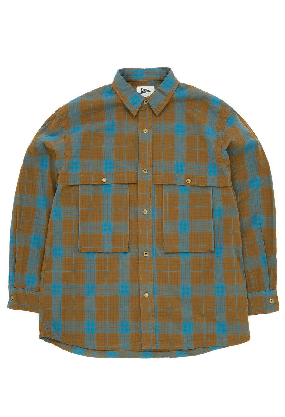 Pilgrim Surf + Supply Albert Field Shirt - Brown