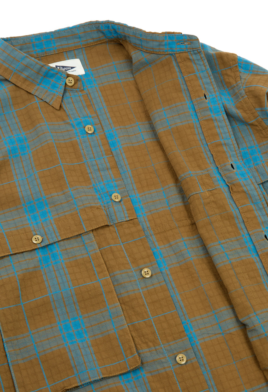 Pilgrim Surf + Supply Albert Field Shirt - Brown