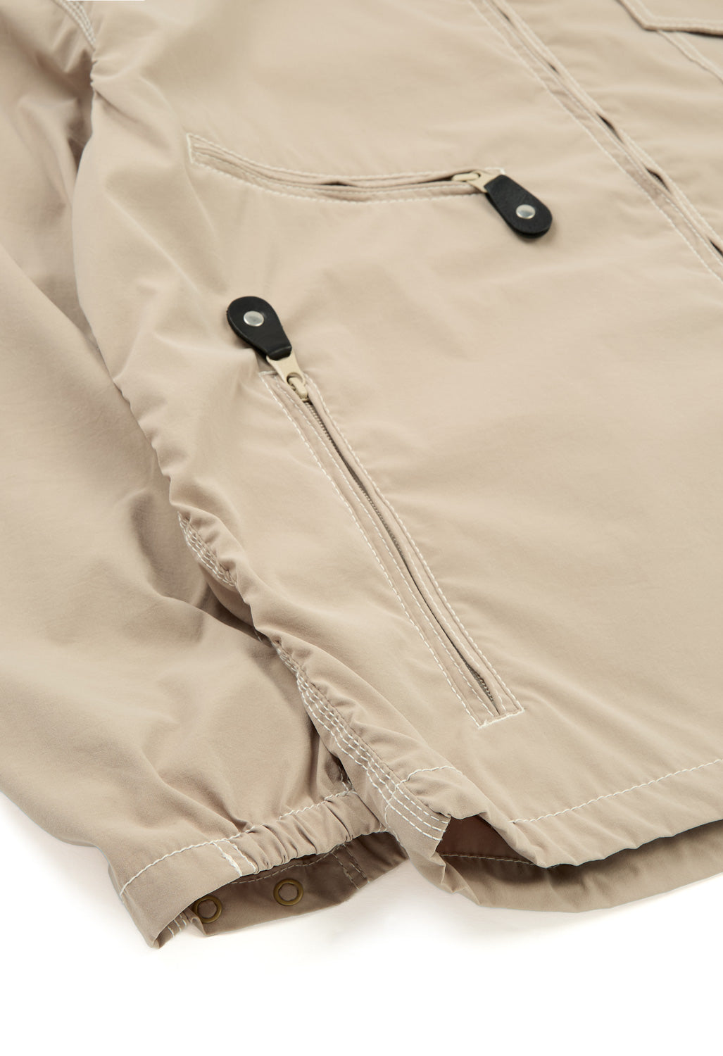 Pilgrim Surf + Supply Russel Zip Parka - Khaki