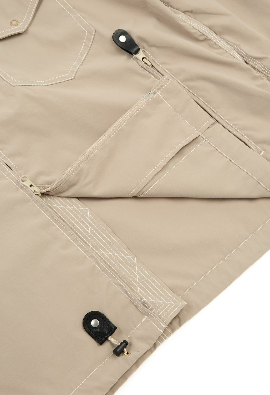 Pilgrim Surf + Supply Russel Zip Parka - Khaki