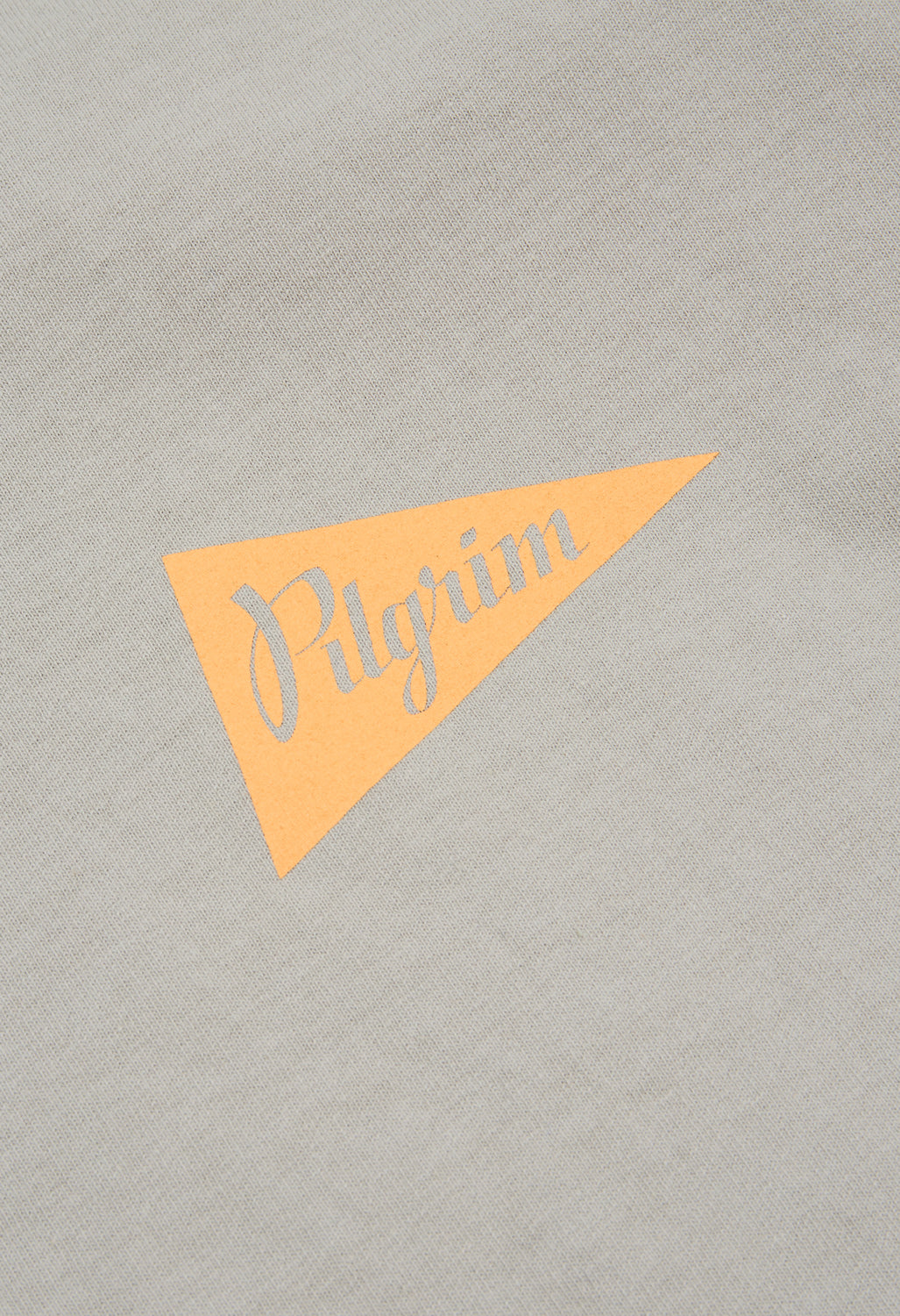 Pilgrim Surf & Supply Men's Longsleeve Pennant Team Tee - Grey