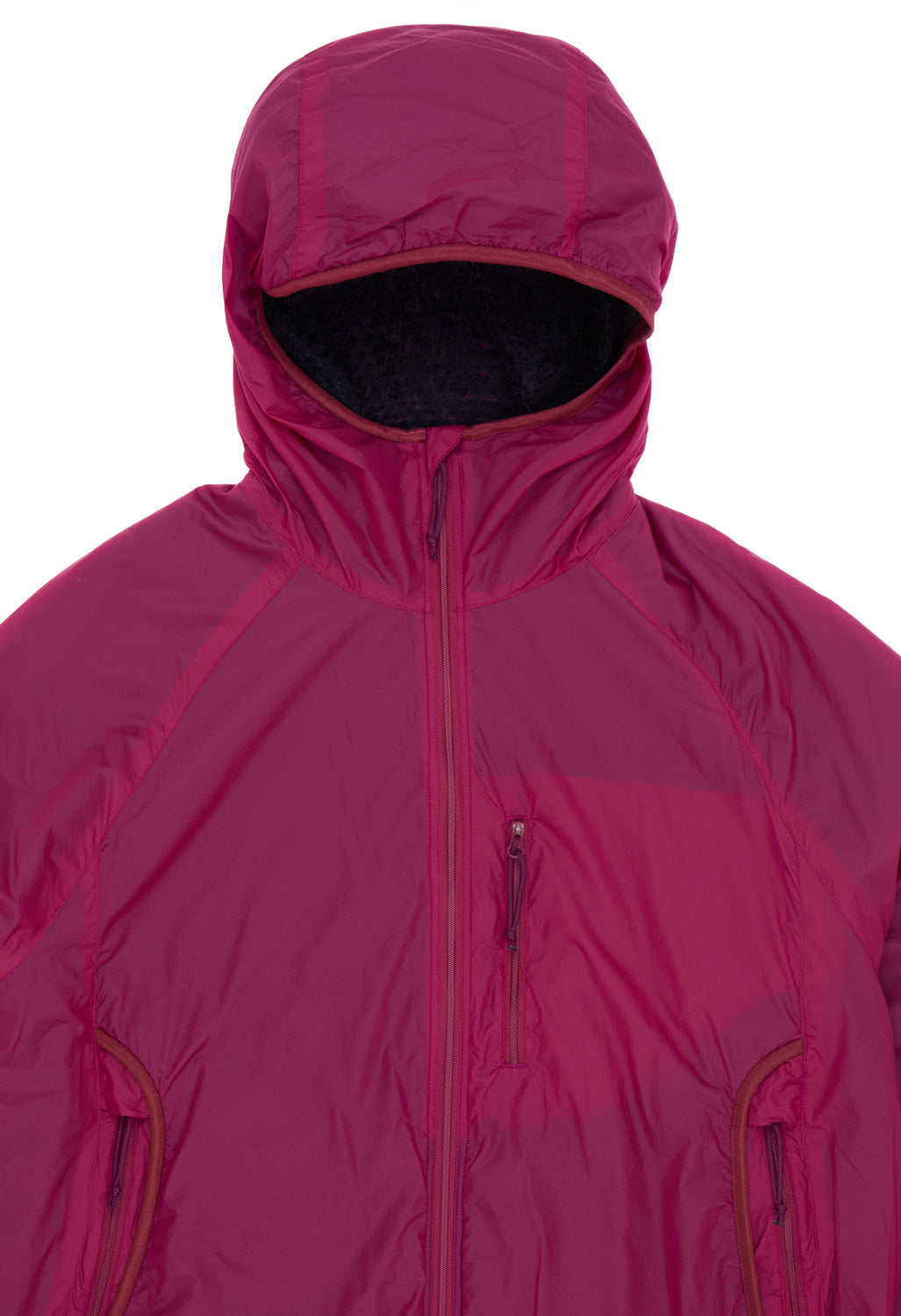Pilgrim Surf & Supply Men's Dorsett Alpha Hooded Jacket - Berry