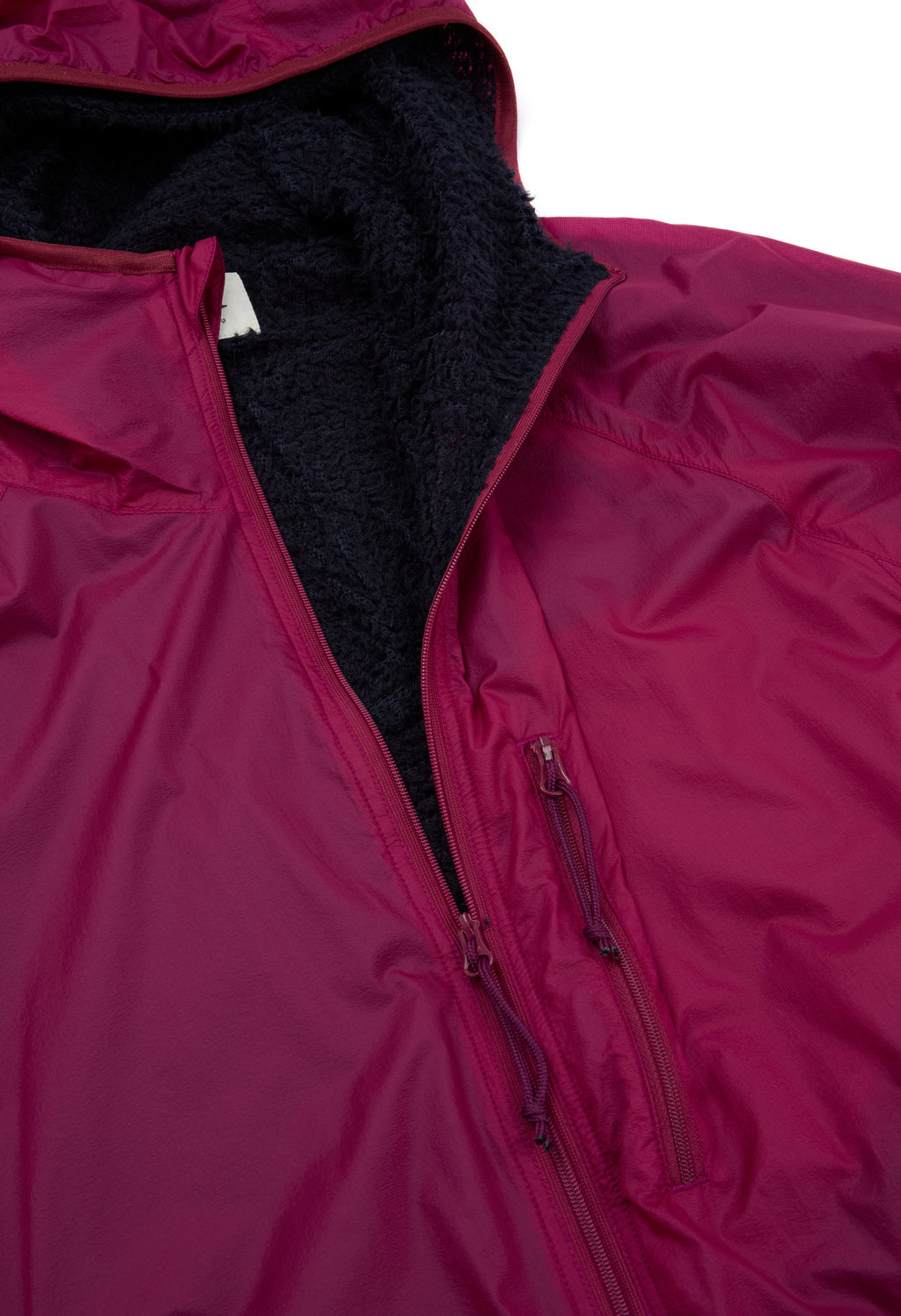 Pilgrim Surf & Supply Men's Dorsett Alpha Hooded Jacket - Berry