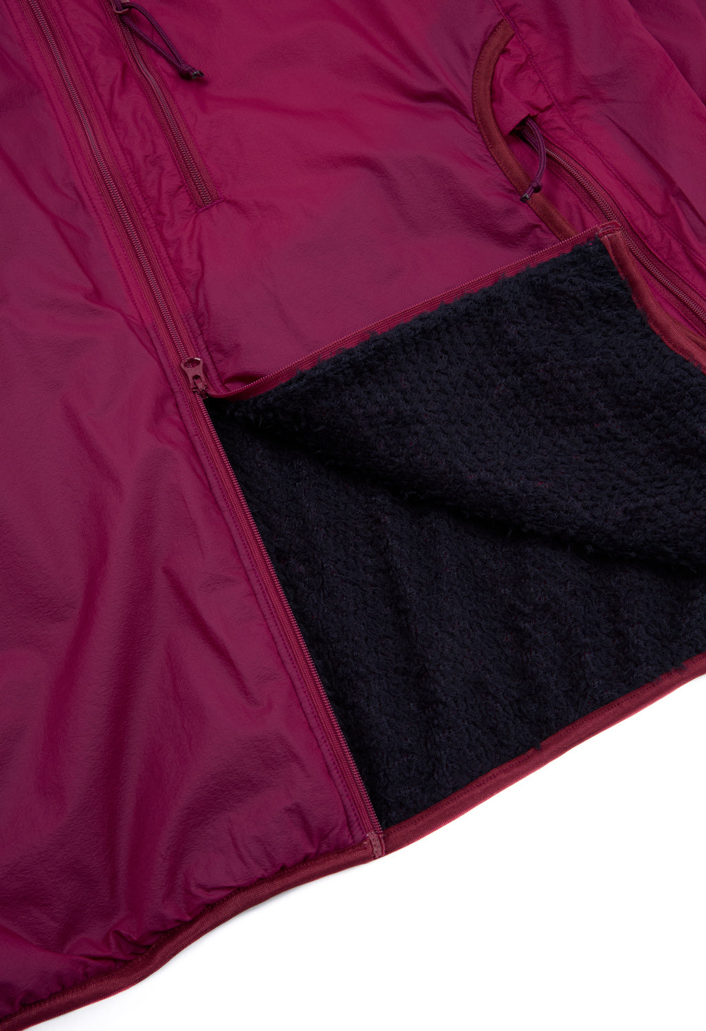 Pilgrim Surf & Supply Men's Dorsett Alpha Hooded Jacket - Berry