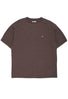 Pilgrim Surf + Supply Men's Minimalist Embroidered Tee - Brown