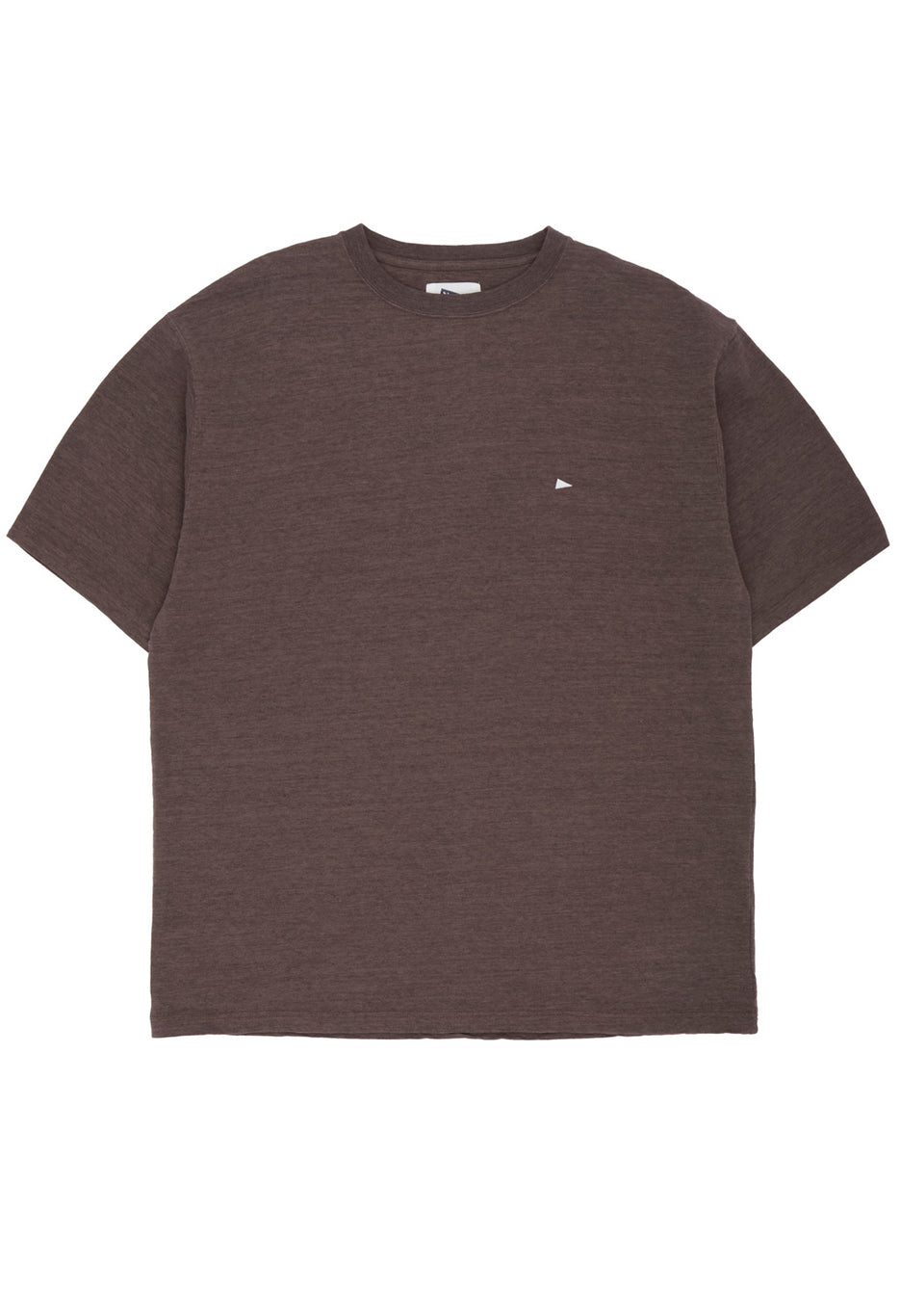 Pilgrim Surf + Supply Men's Minimalist Embroidered Tee - Brown
