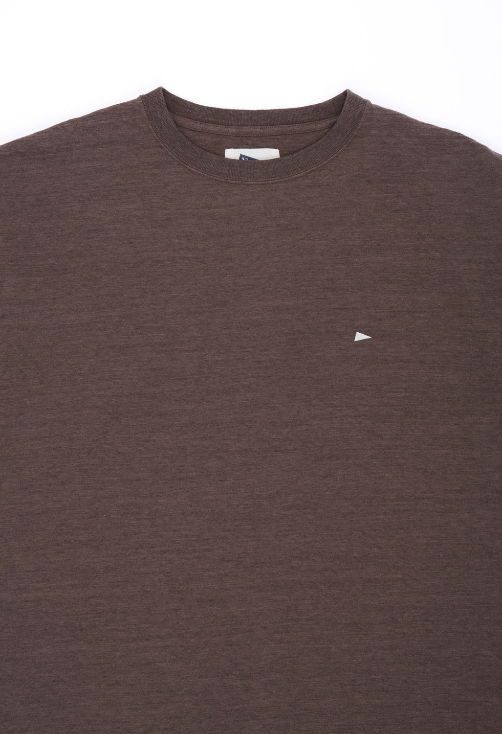Pilgrim Surf + Supply Men's Minimalist Embroidered Tee - Brown