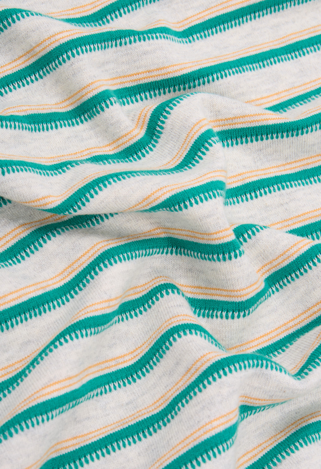 Pilgrim Surf + Supply Men's Tucker Striped Tee - Oatmeal
