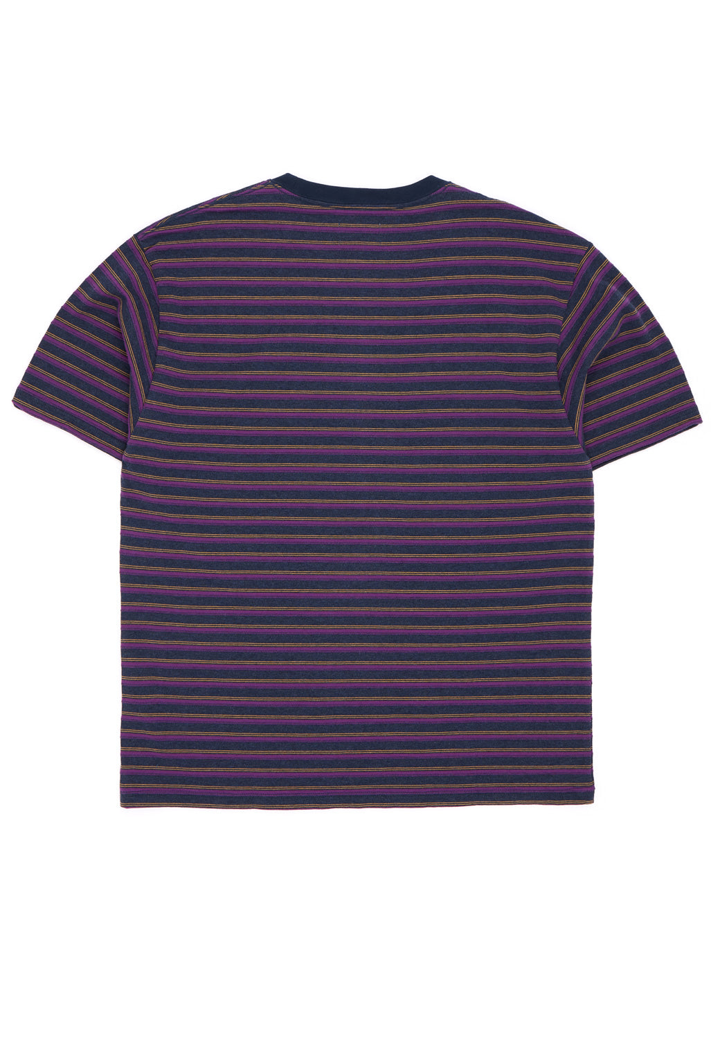Pilgrim Surf + Supply Men's Tucker Striped Tee - Navy